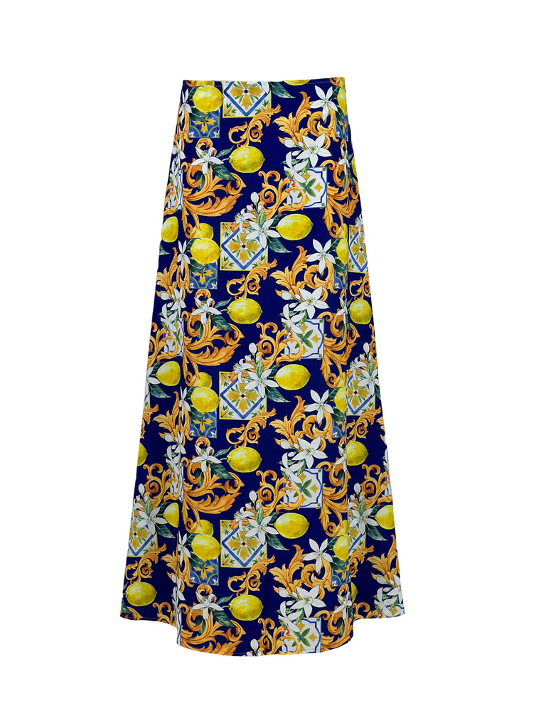 Amalfi Nights Slim Skirt