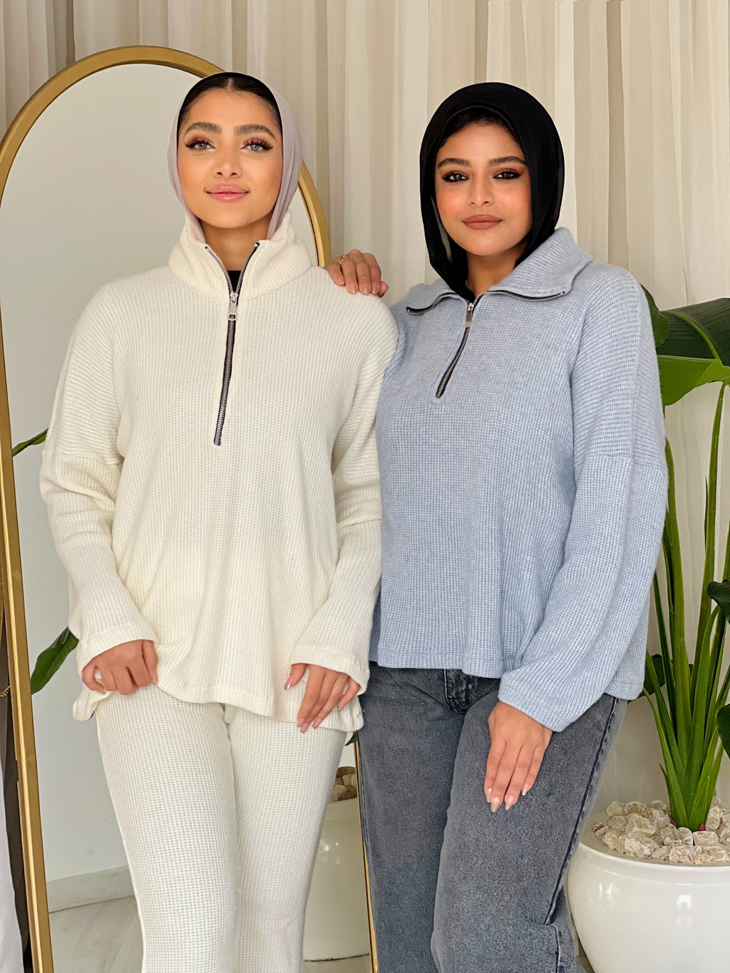 Warmy Heavy Sweater Sky Blue