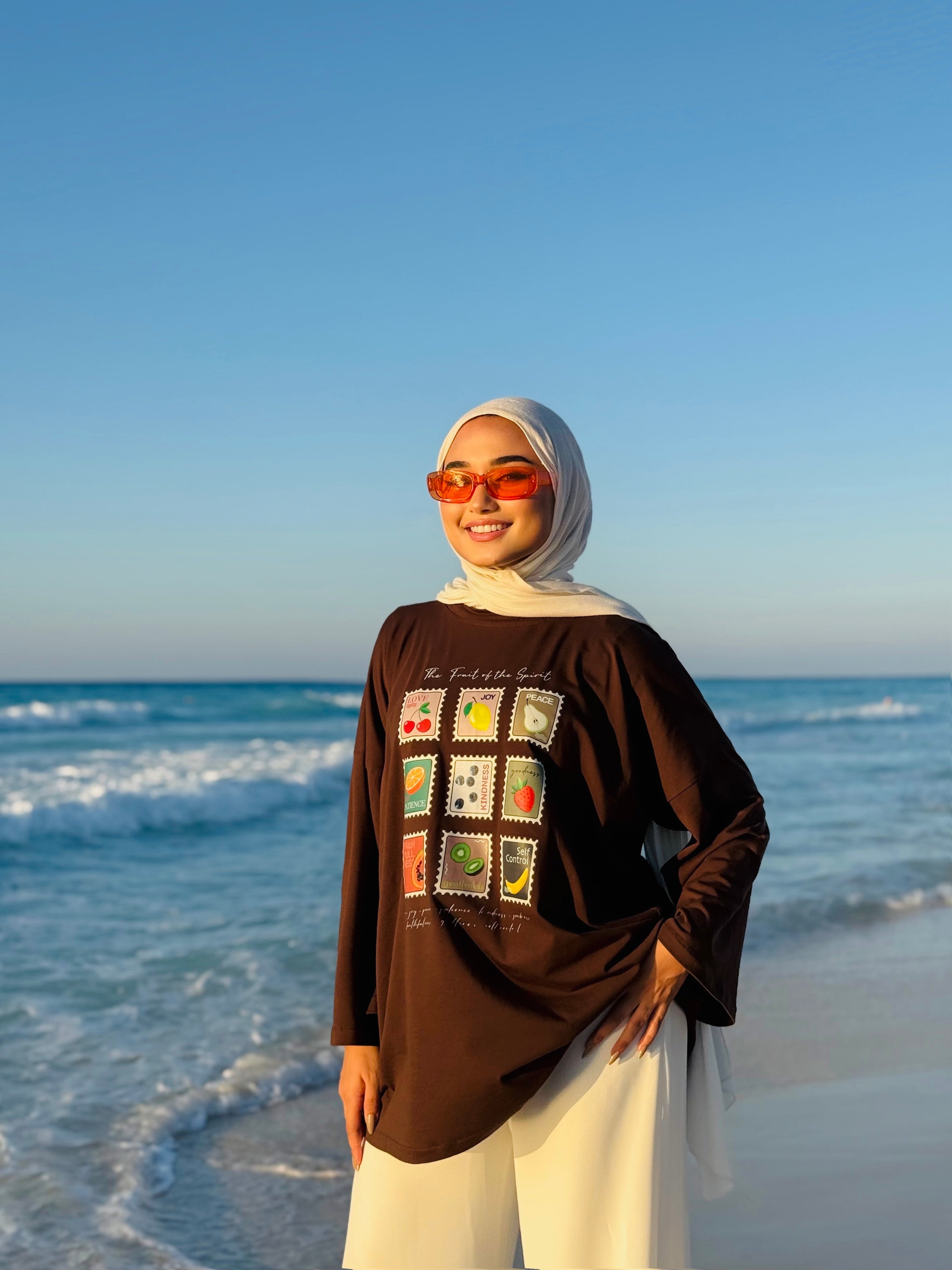 Choco Stamps Long T-Shirt