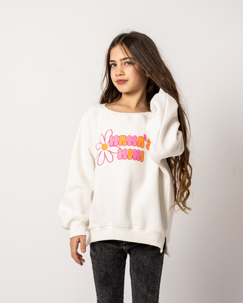 Mama’s Mini Sweatshirt Cream