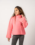 Baby Warm Evening Sweater Hot Pink