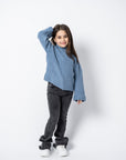 Baby Warm Evening Sweater Sky Blue