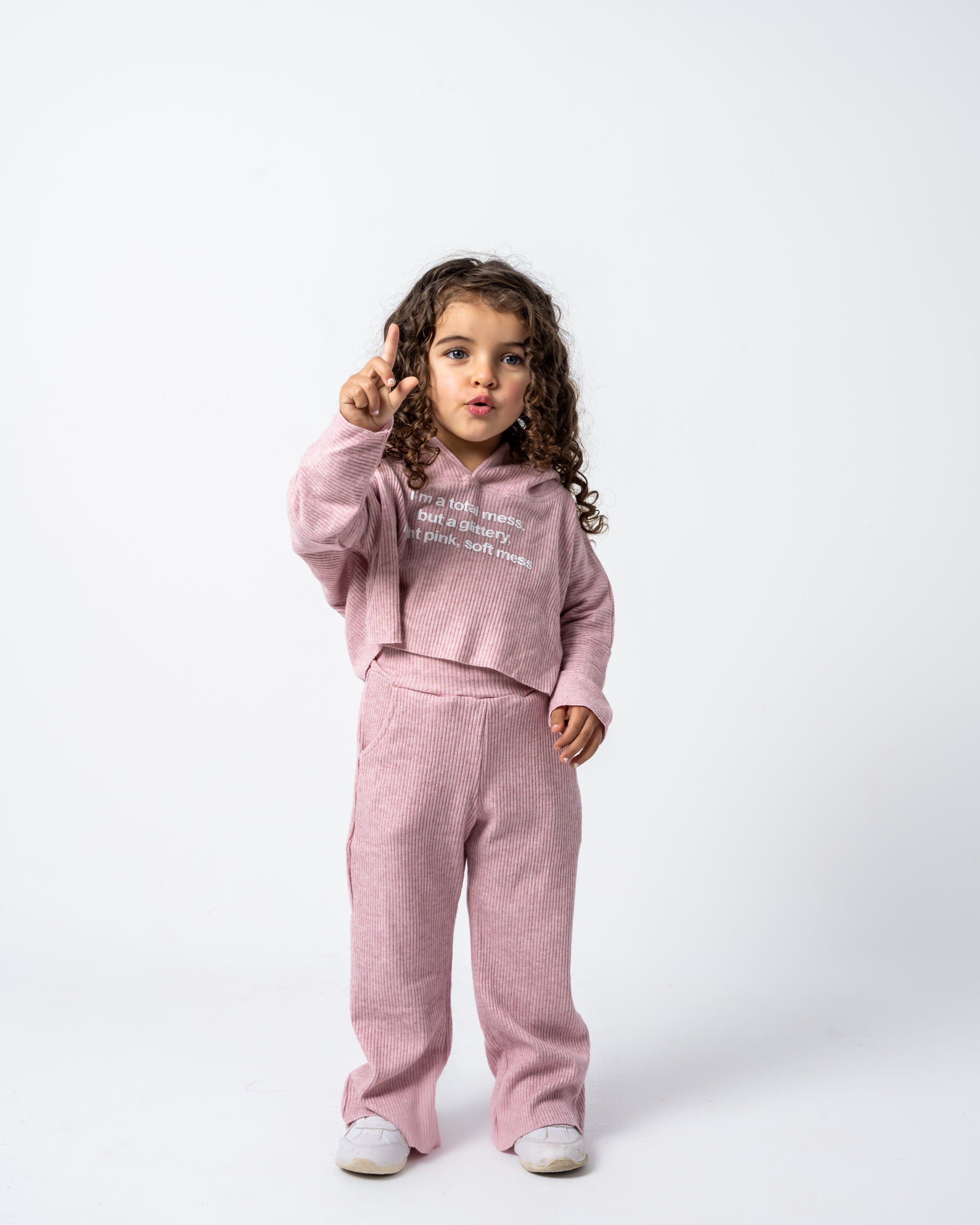 Pink Soft Mess Kids Set