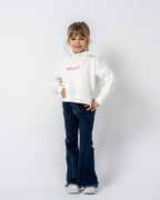 Baby Girl Sweatshirt Cream