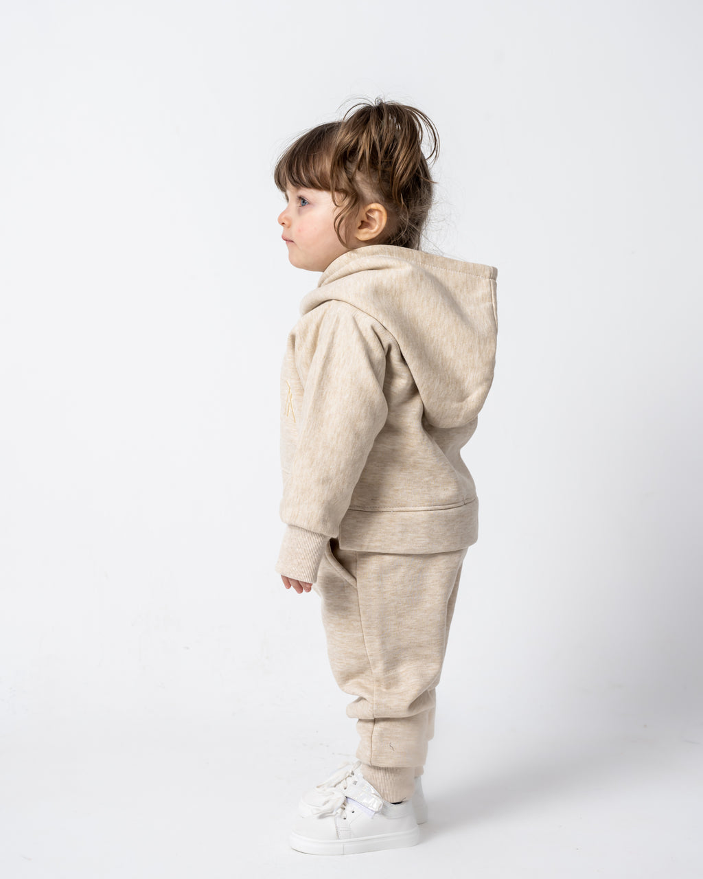 Go Baby Girl Set Oatmeal