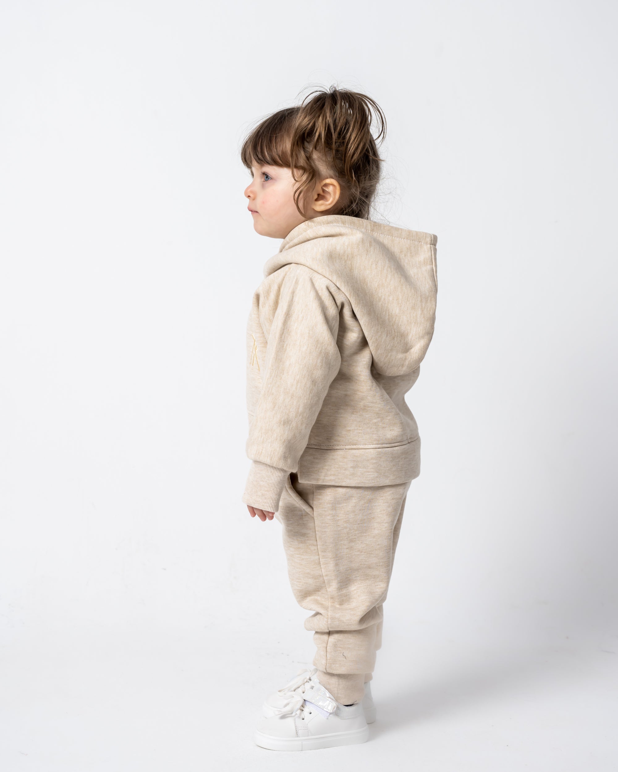 Go Baby Girl Set Oatmeal
