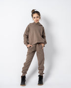 Go Baby Girl Set Cafe Au Lait