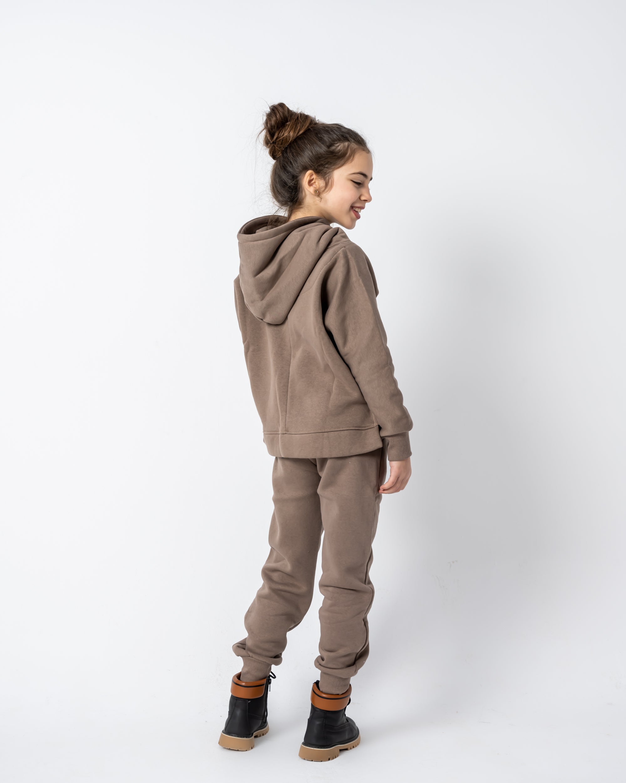 Go Baby Girl Set Cafe Au Lait