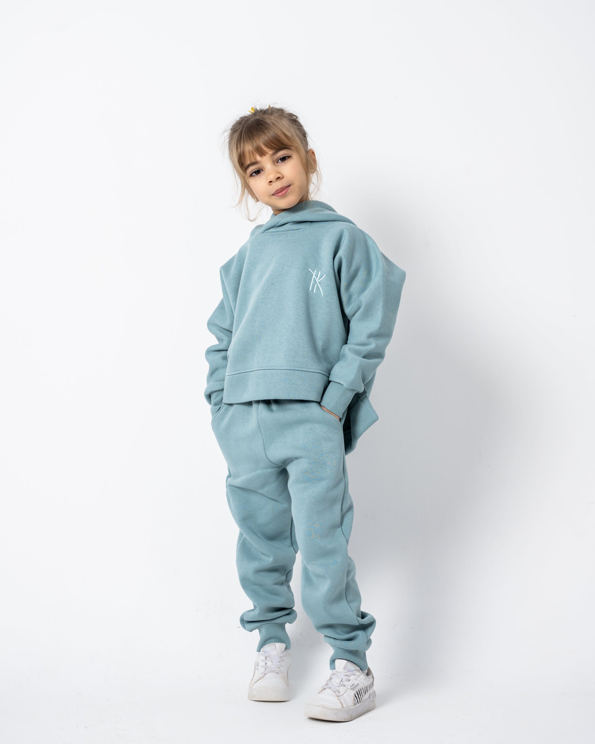 Go Baby Girl Set Minty Blue