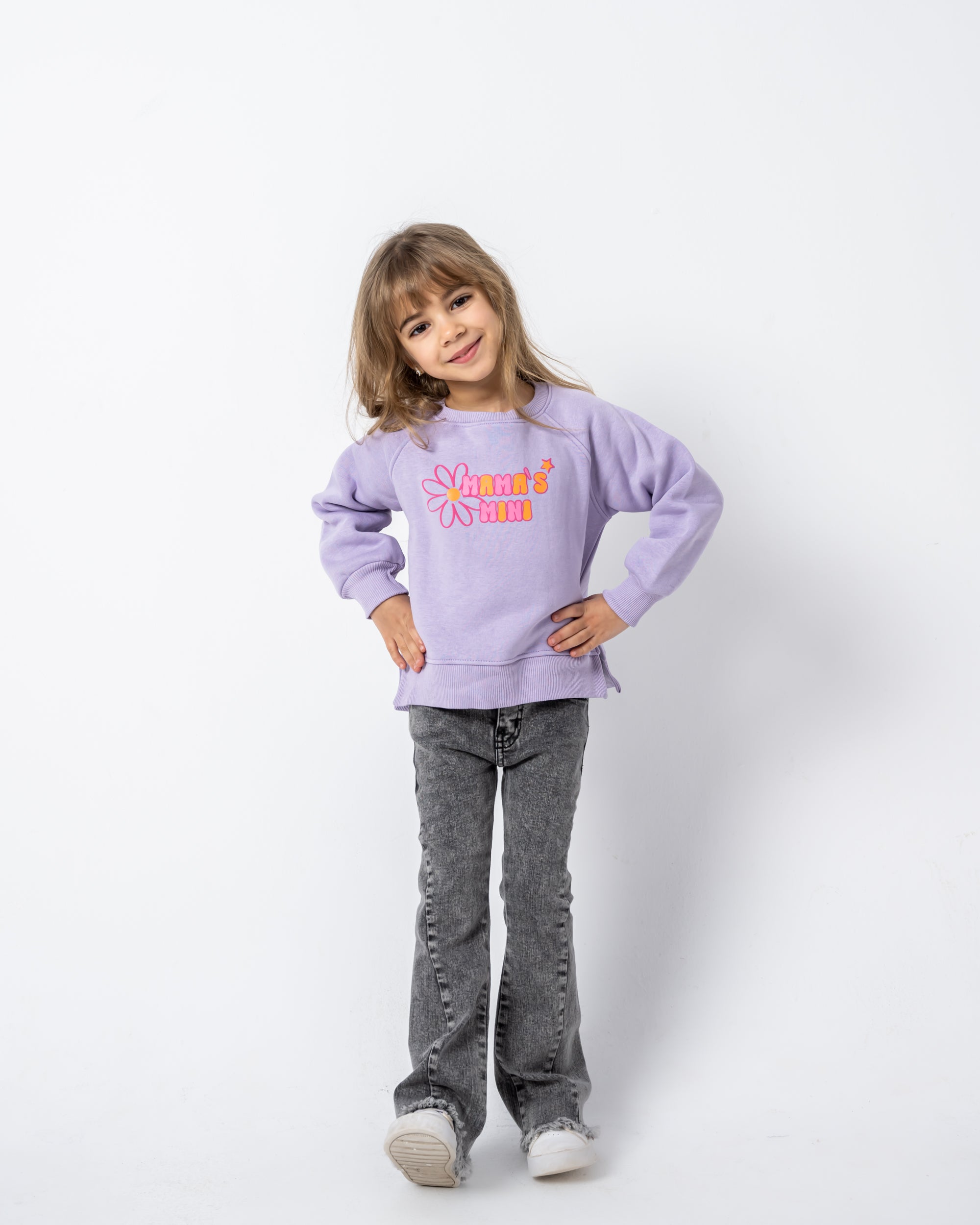 Mama’s Mini Sweatshirt Lavender