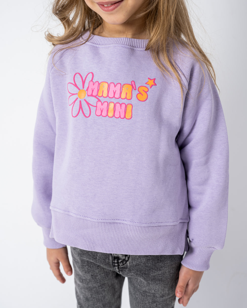 Mama’s Mini Sweatshirt Lavender