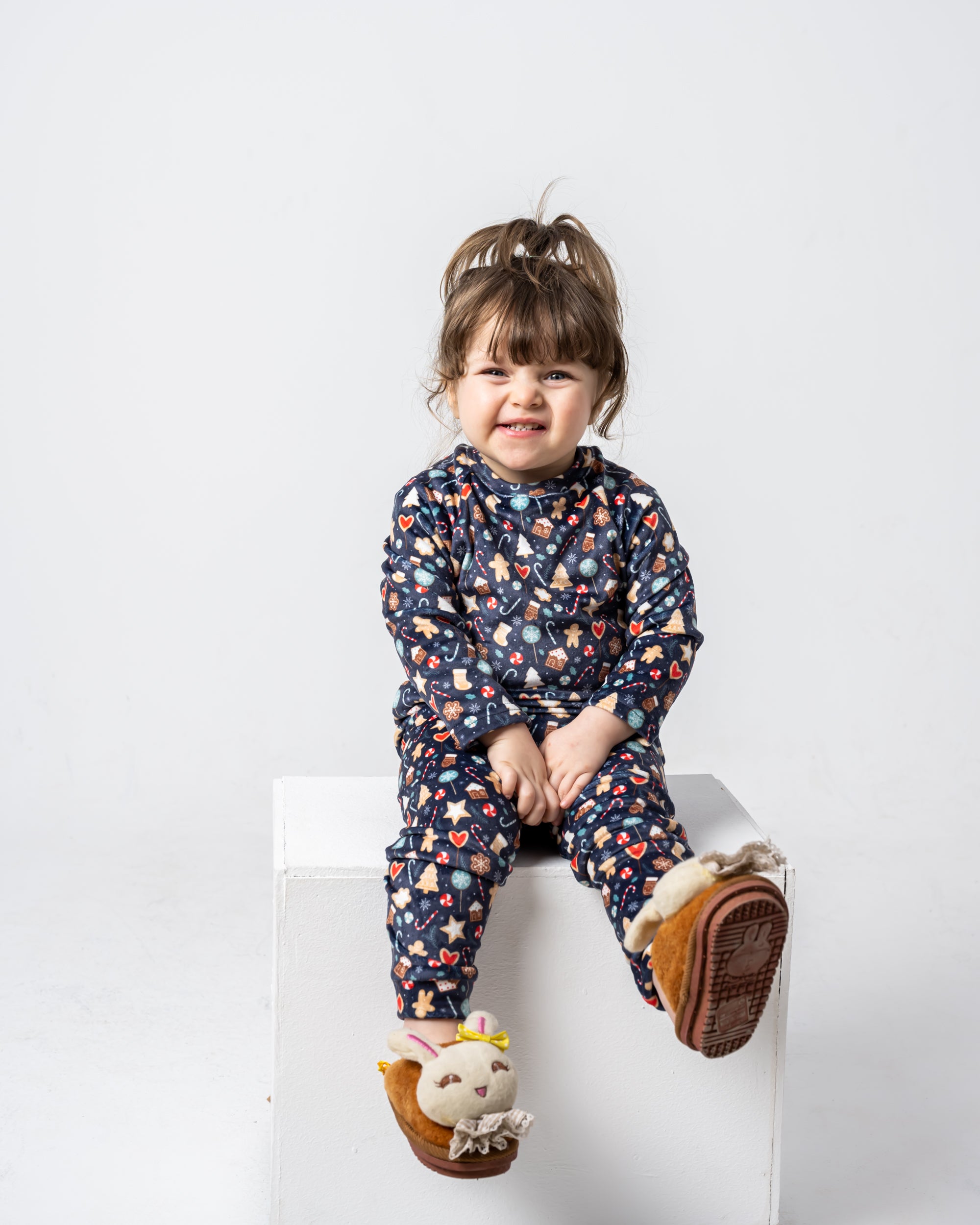 Warm Gingery Night Kids Pjs