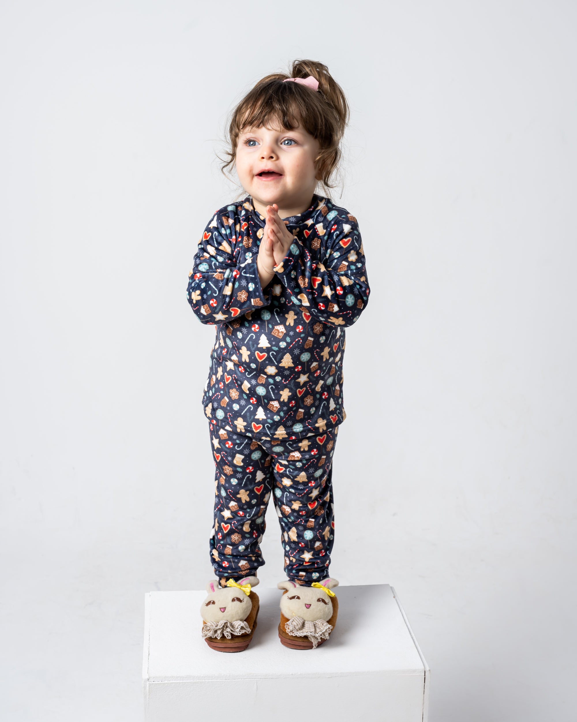 Warm Gingery Night Kids Pjs