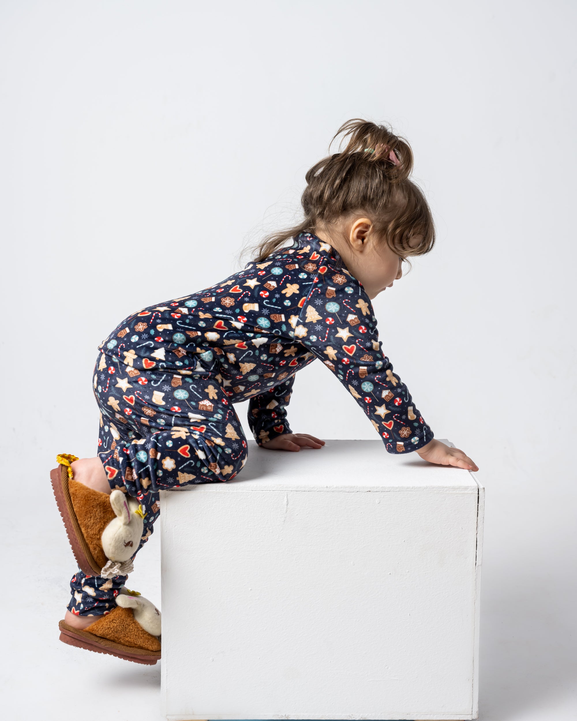 Warm Gingery Night Kids Pjs