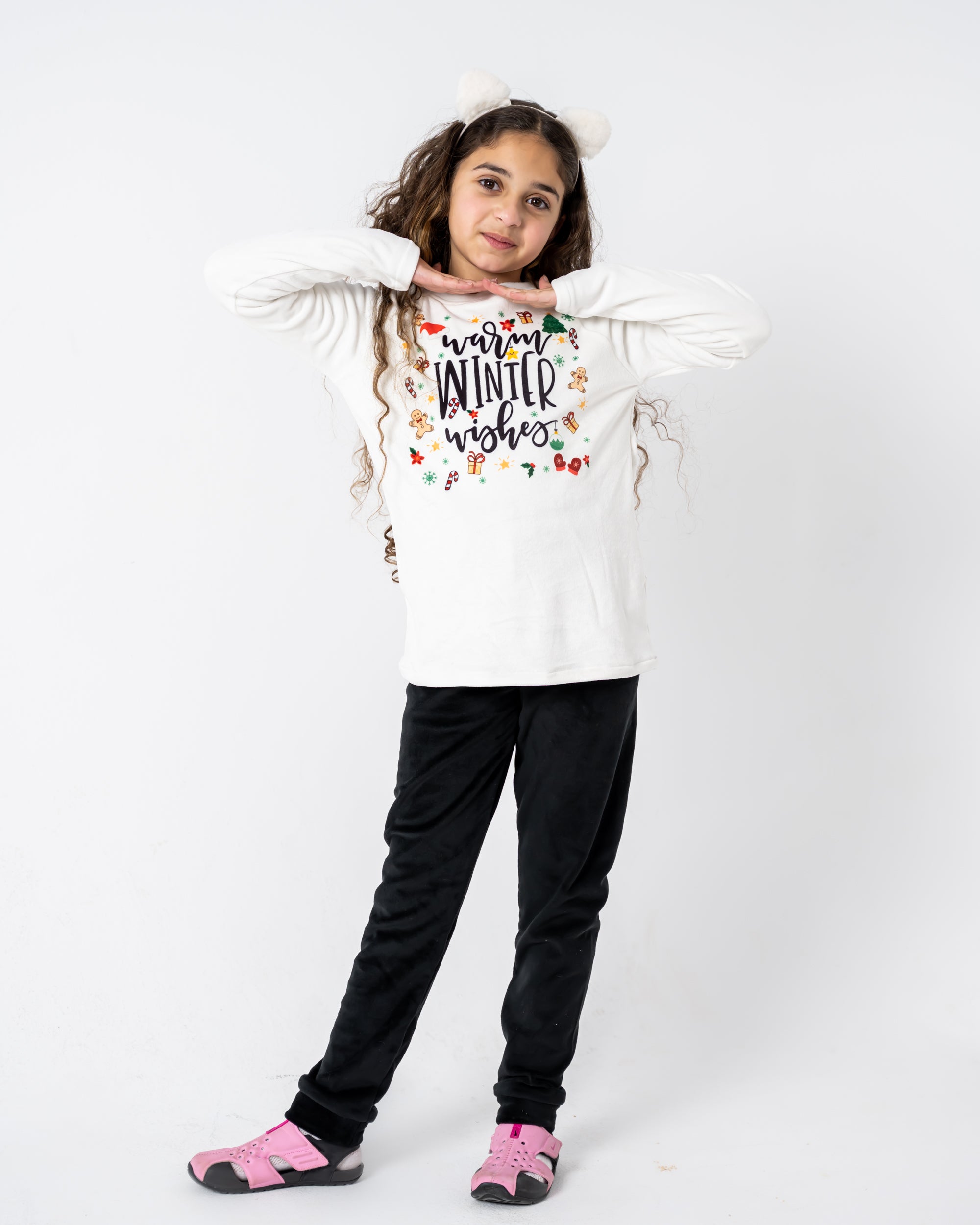 Winter Wishes Kids Pjs