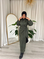 Shape it Suede Dress
