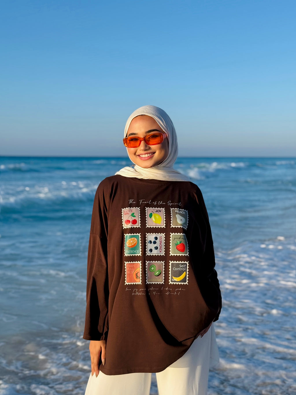Choco Stamps Long T-Shirt