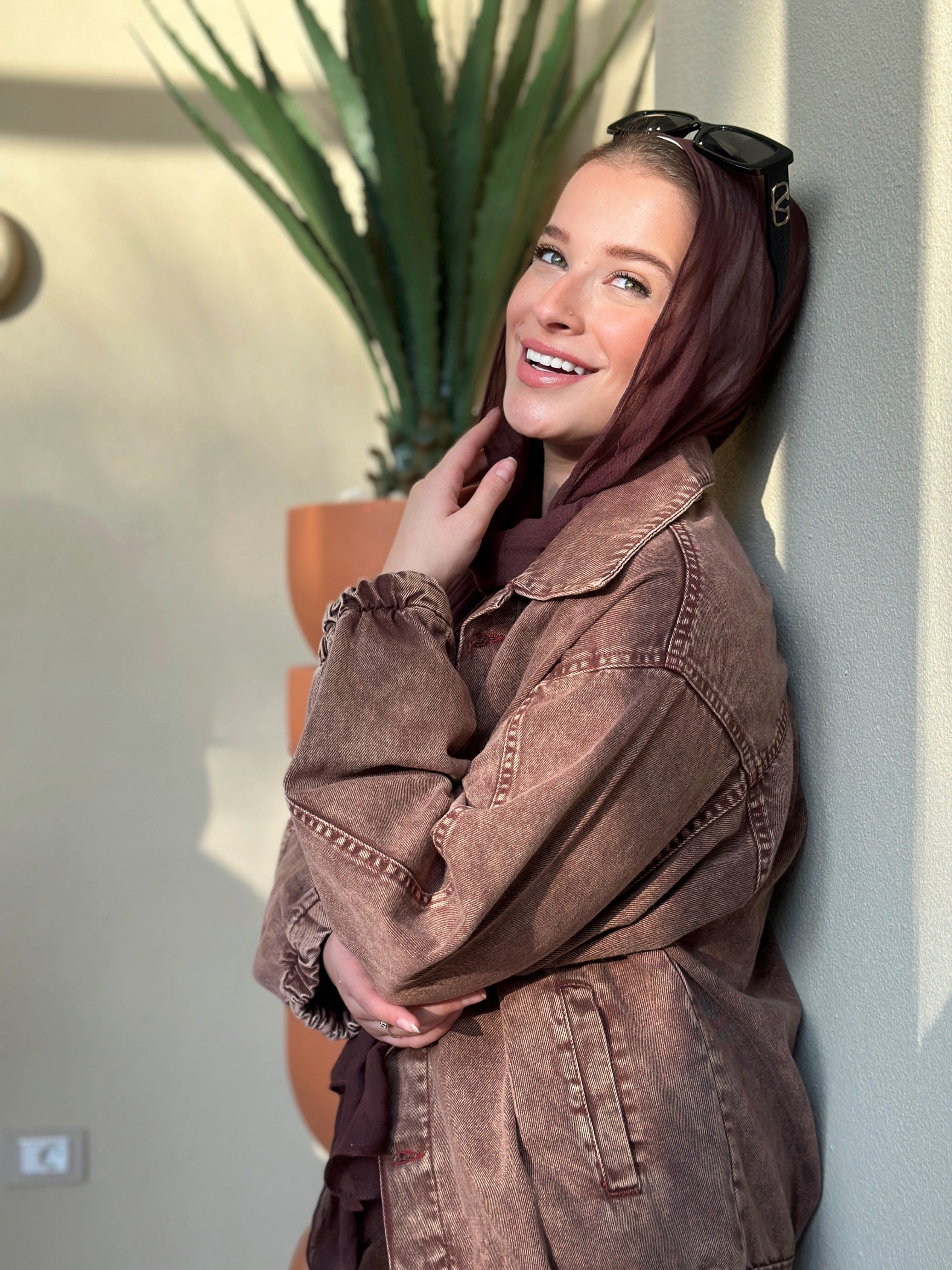 Puffed Denim Jacket