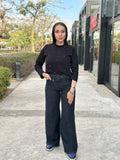 Little Twist Denim Pants