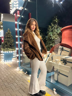 The Flare Jeans Cream