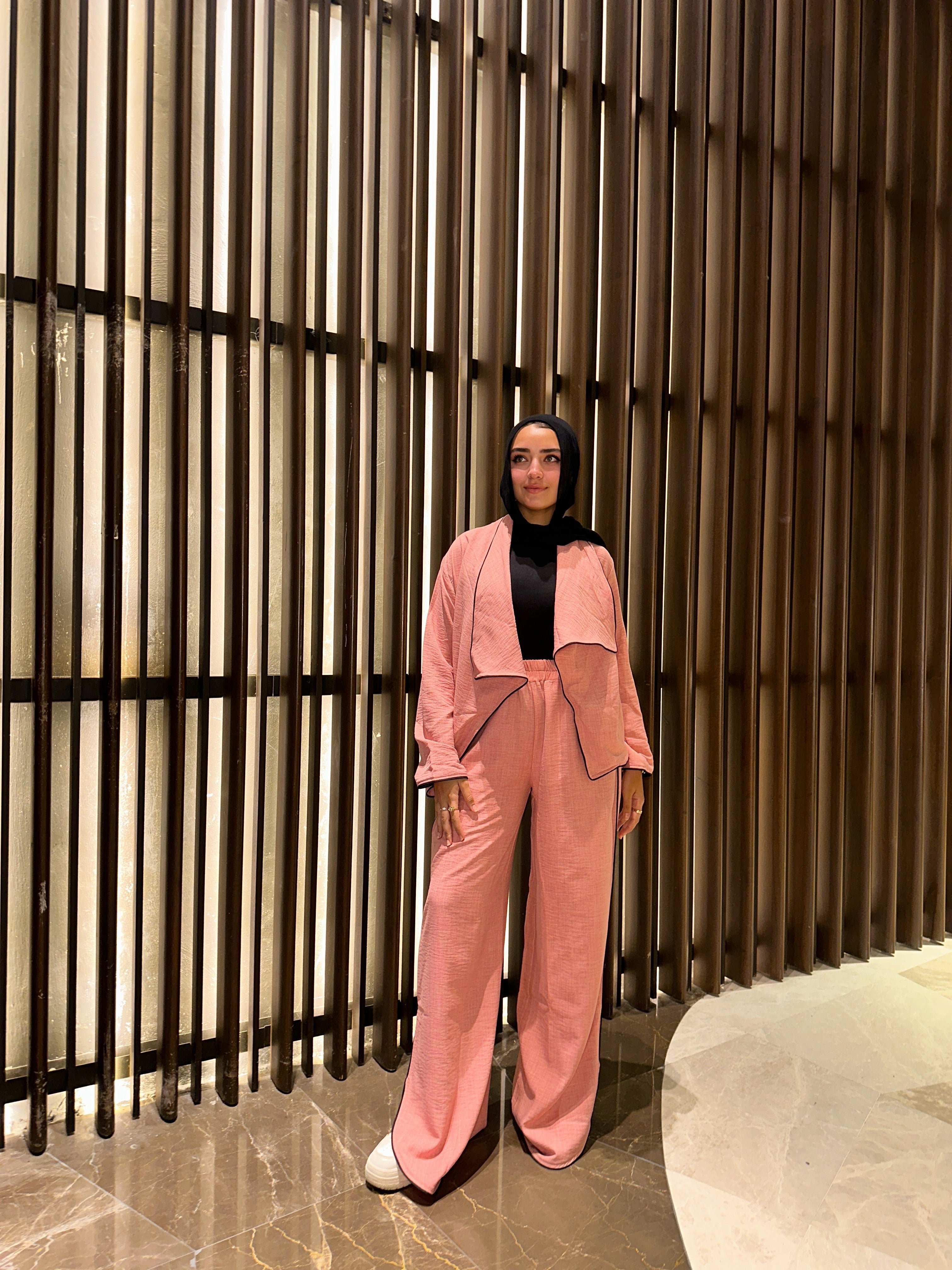 Waterfall Cardigan Set Pants