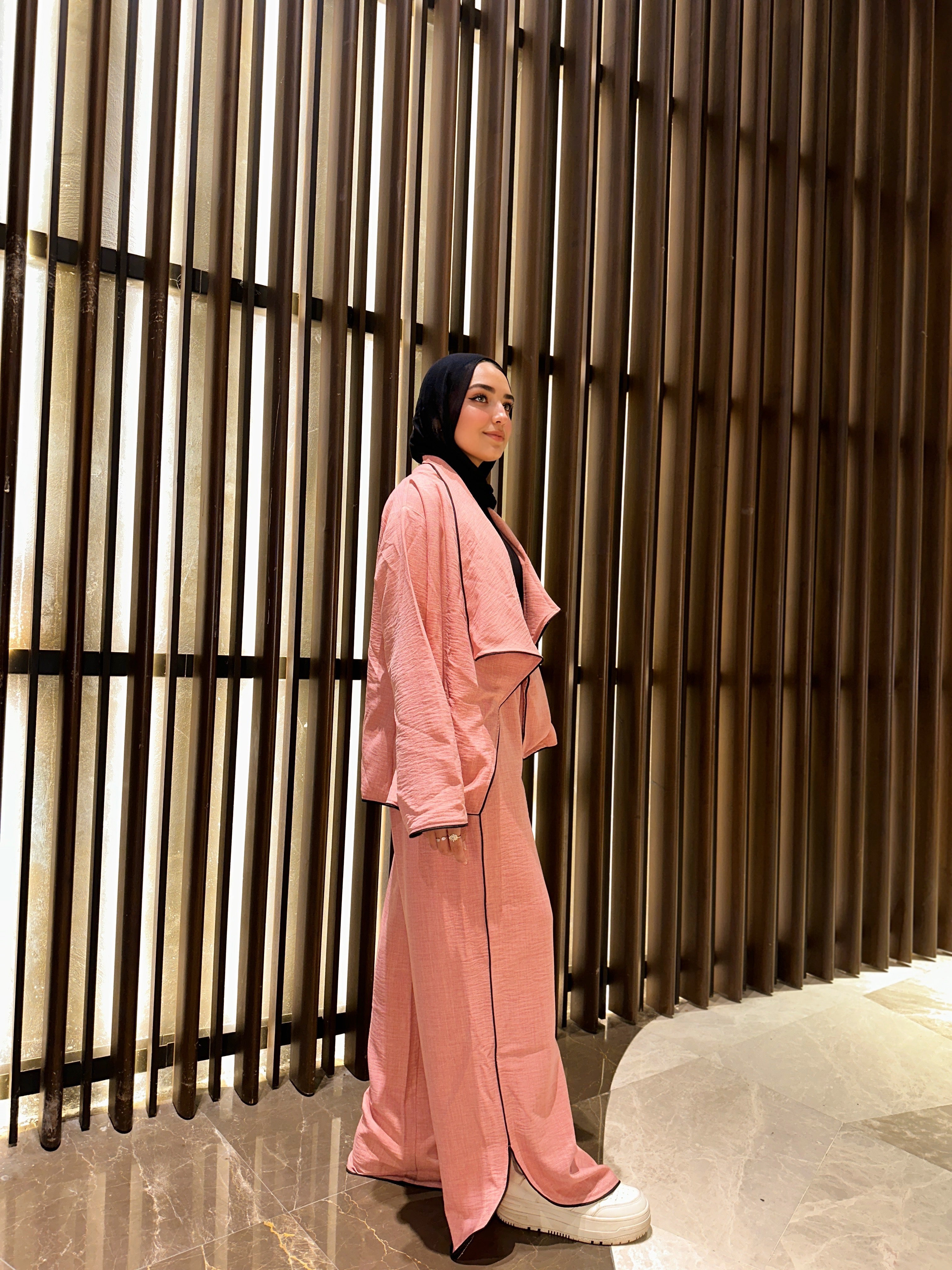 Waterfall Cardigan Set Pants