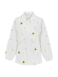 Embroidered Wrap it Shirt