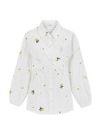 Embroidered Wrap it Shirt