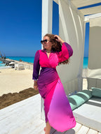 Purple Sunset Dress