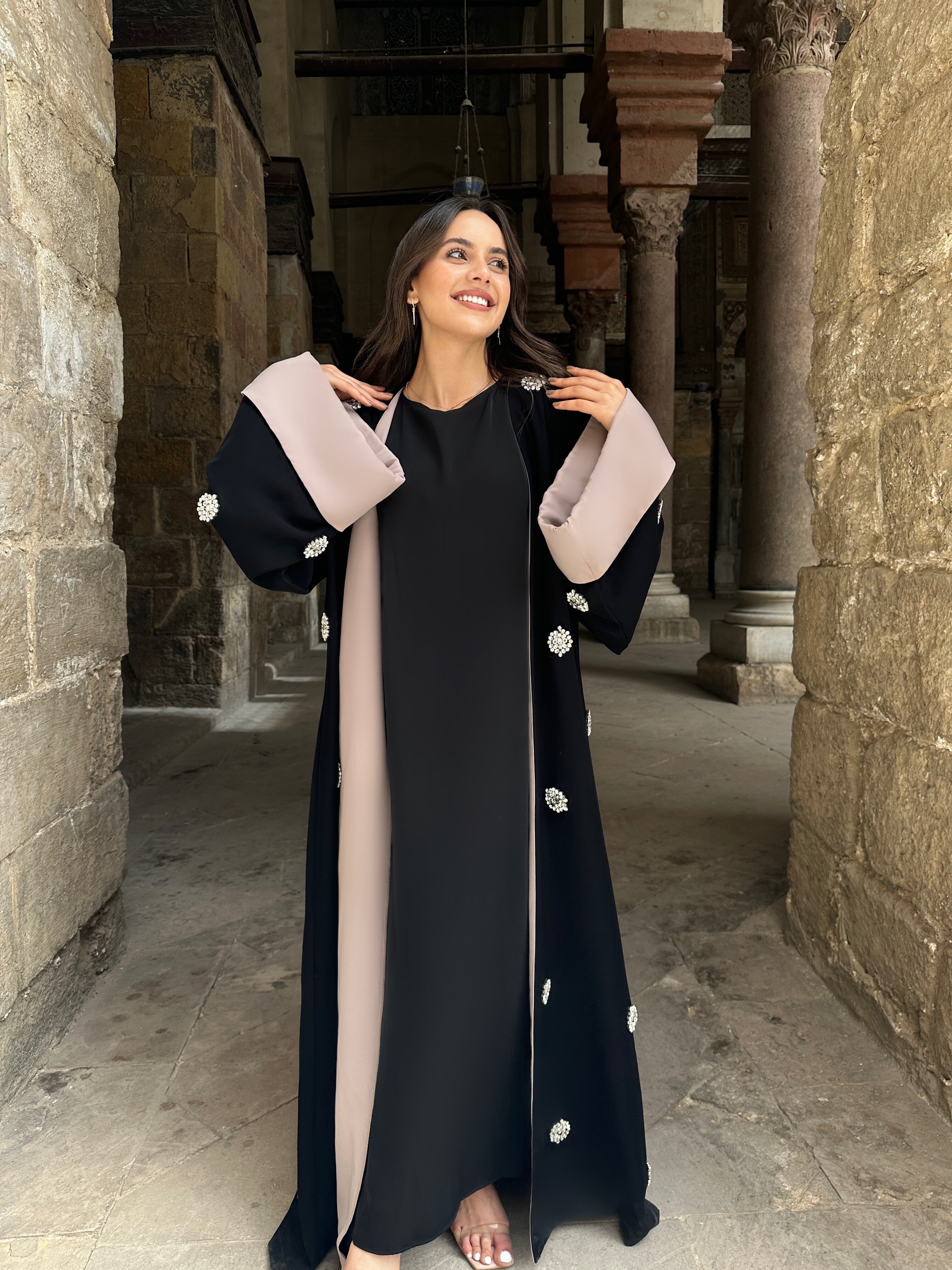 New Queen's Kaftan Black