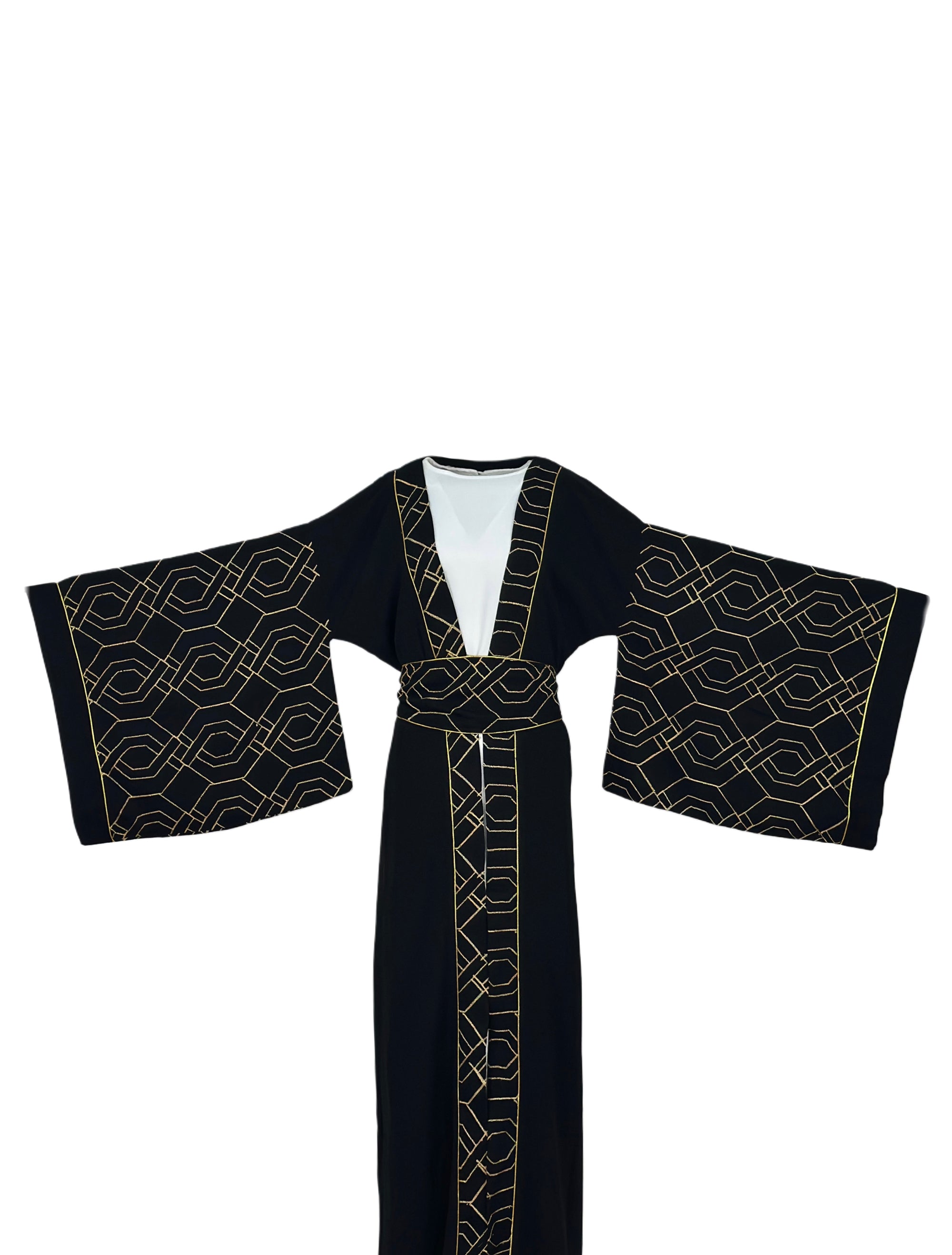 Golden Arabesque Kaftan