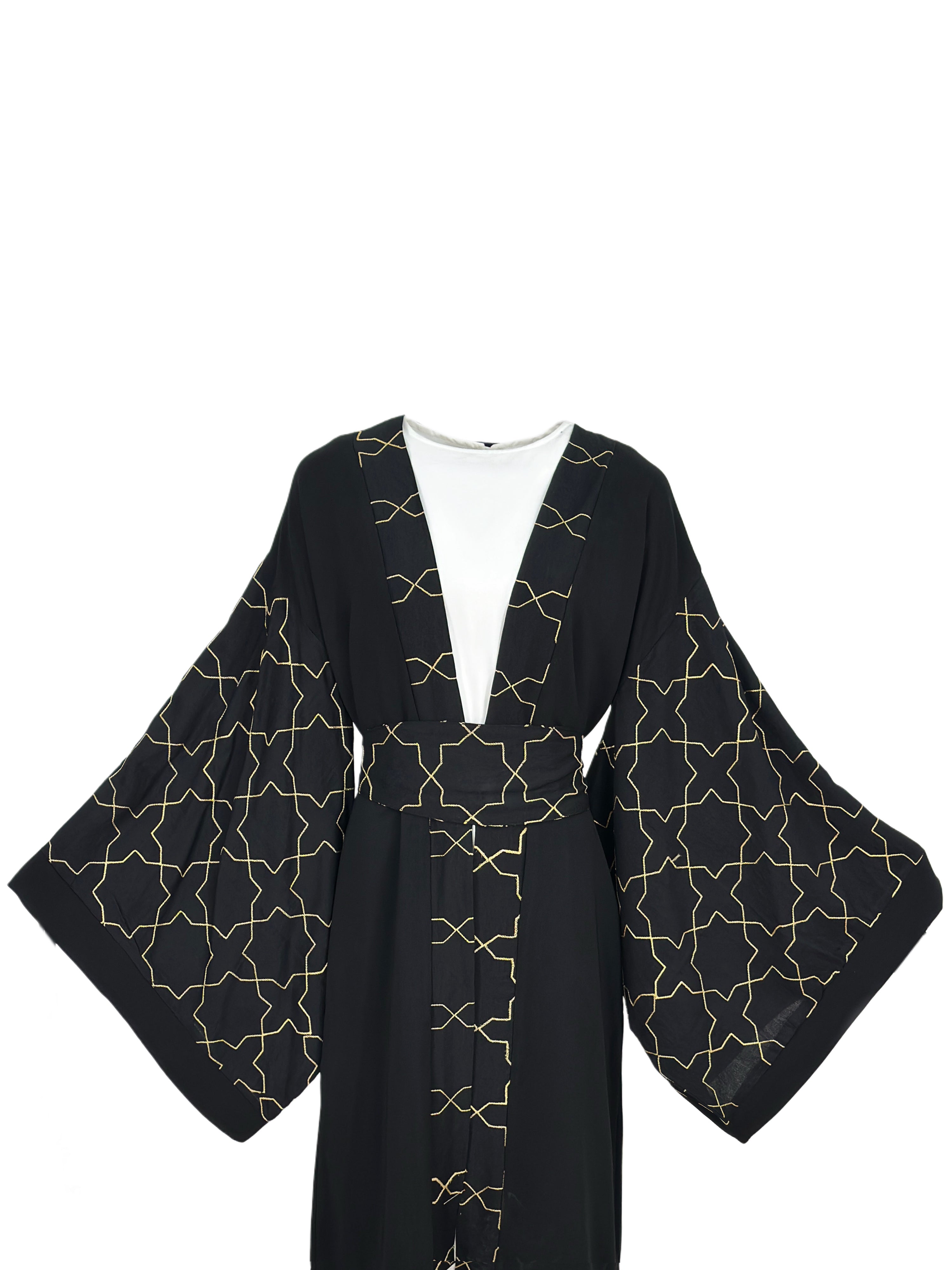 Golden Arabesque Kimono