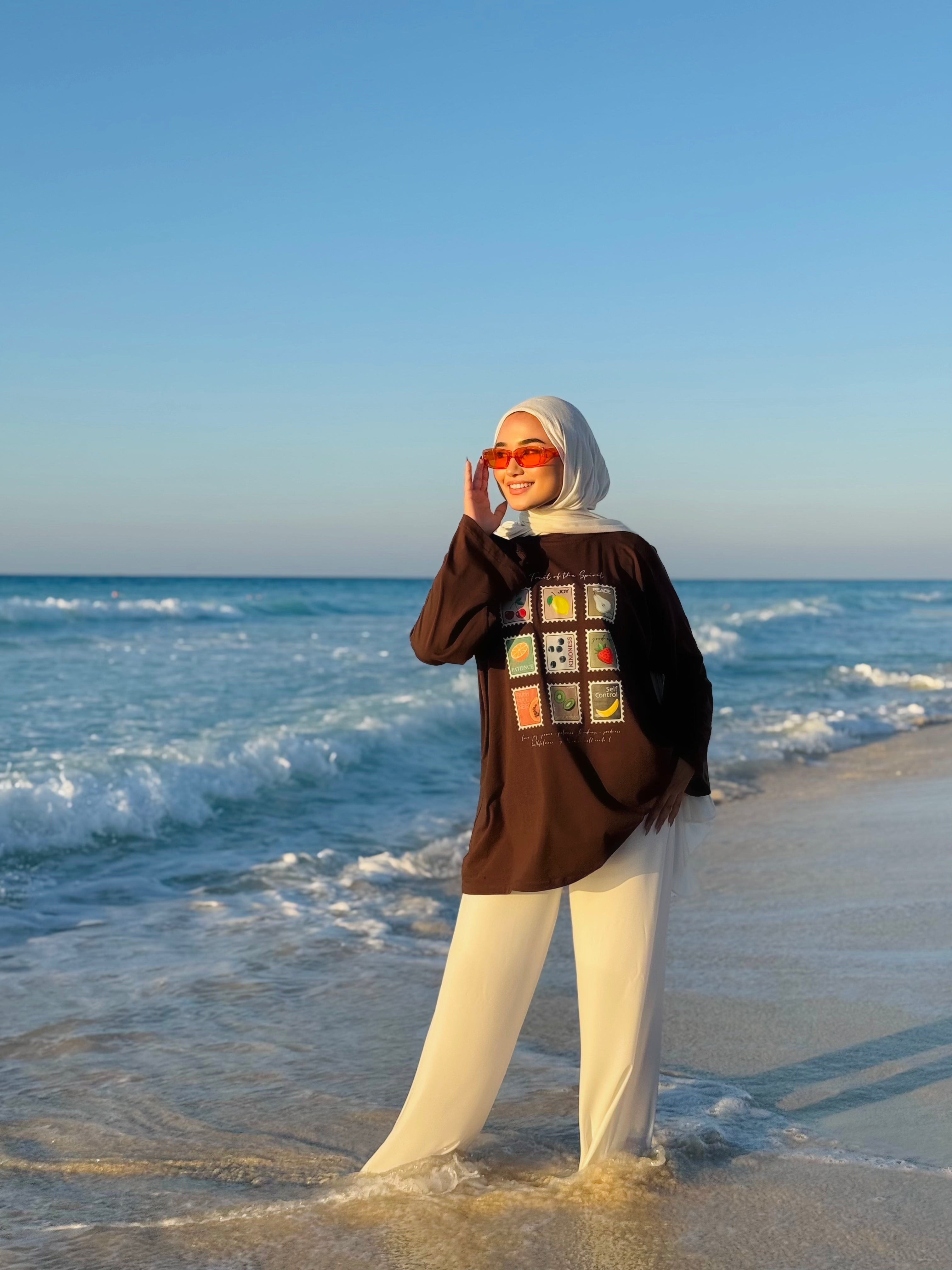 Choco Stamps Long T-Shirt