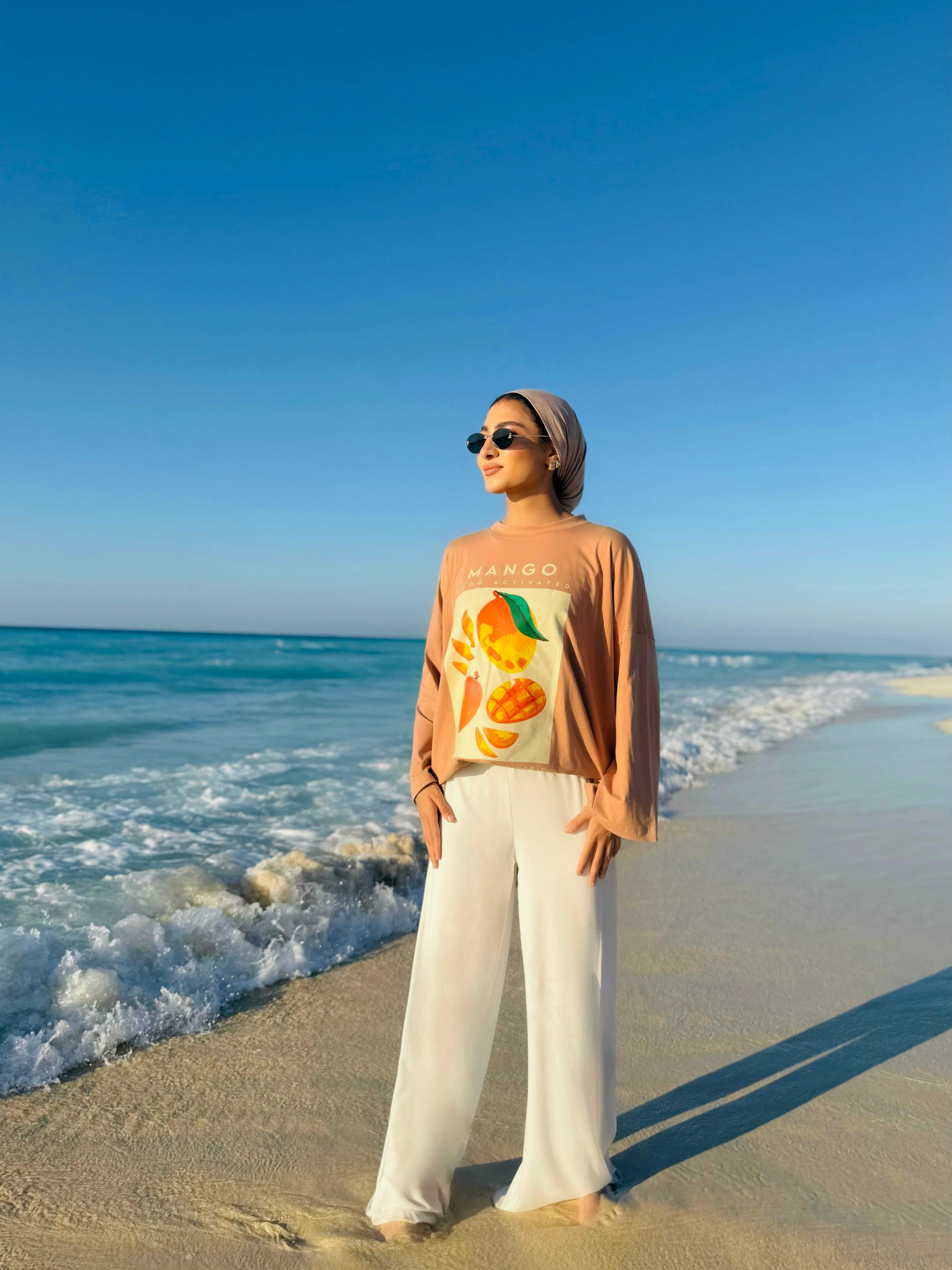 Drippin Mango Long T-Shirt