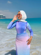 All For The Surf Pink Dawn Top