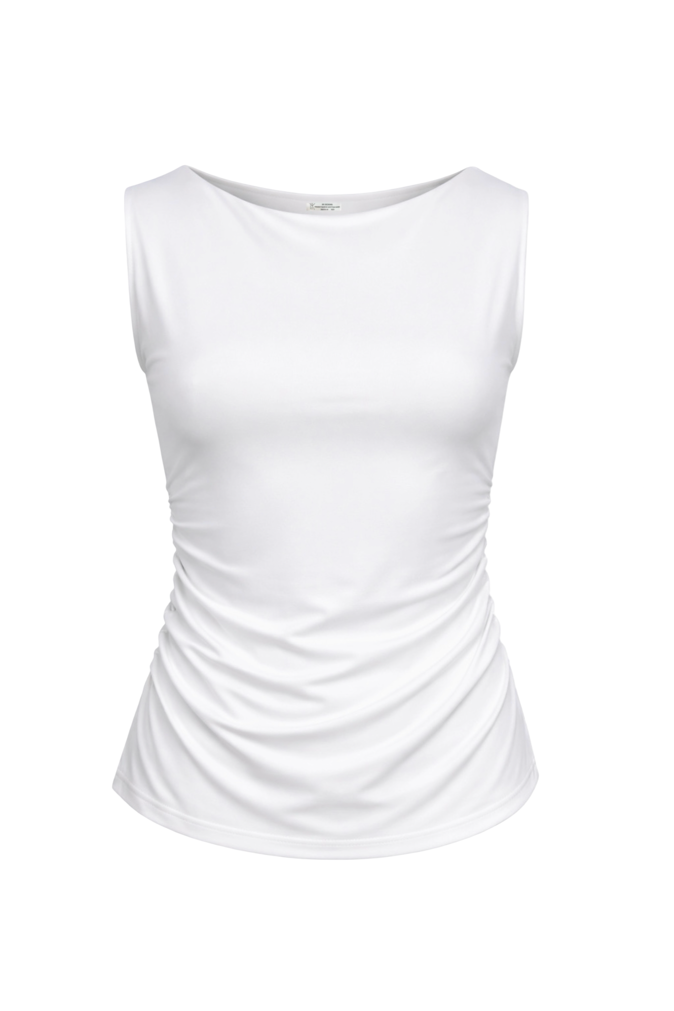 Double layer Snatched Sleeveless Basic