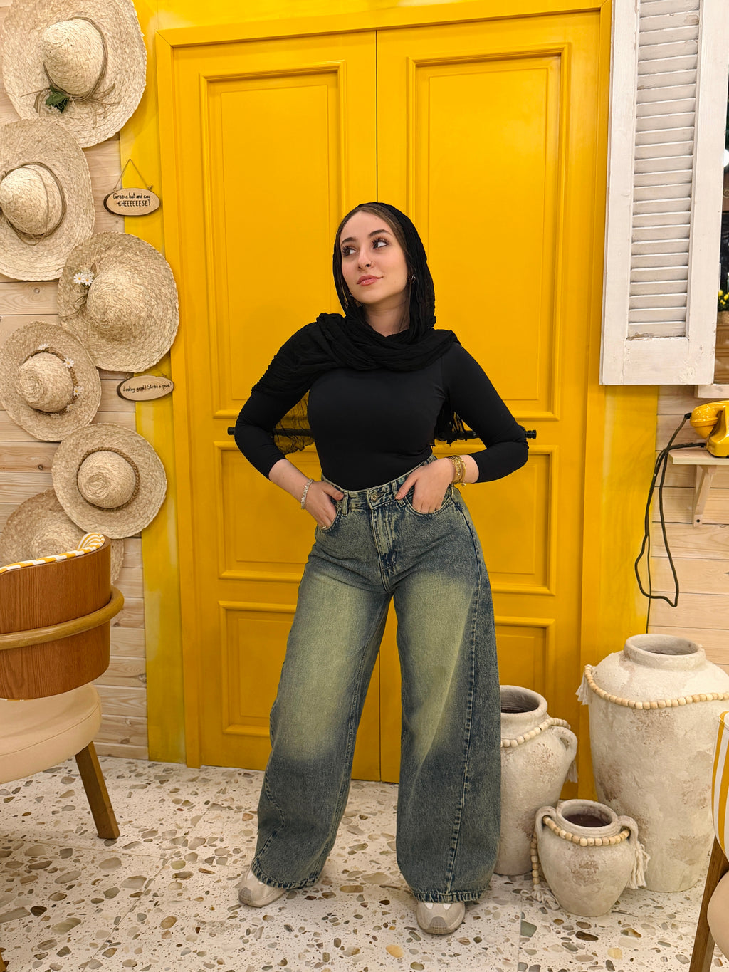 New Basic Wide Pants