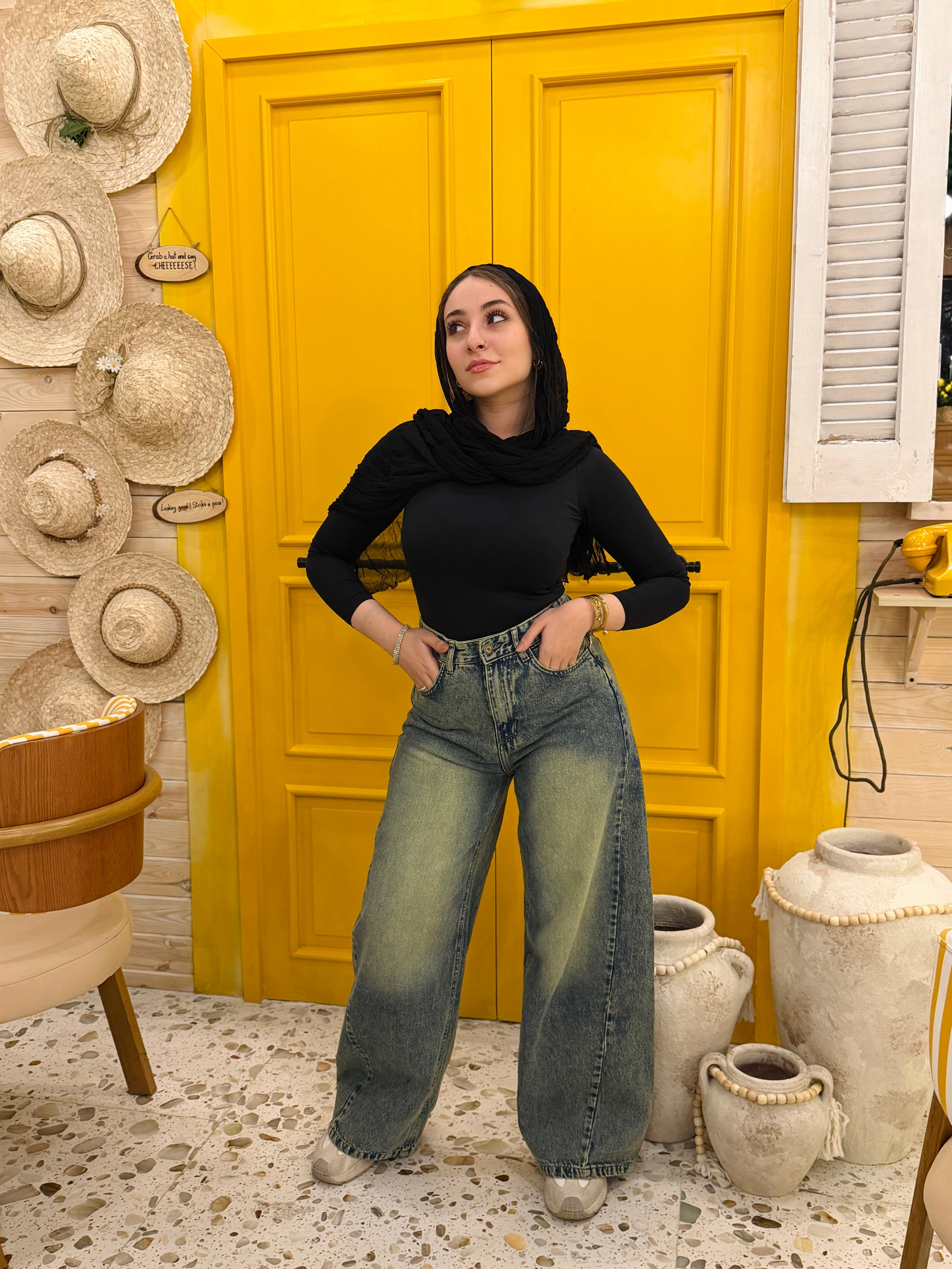 New Basic Wide Pants
