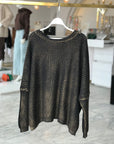 Golden Black Sweater