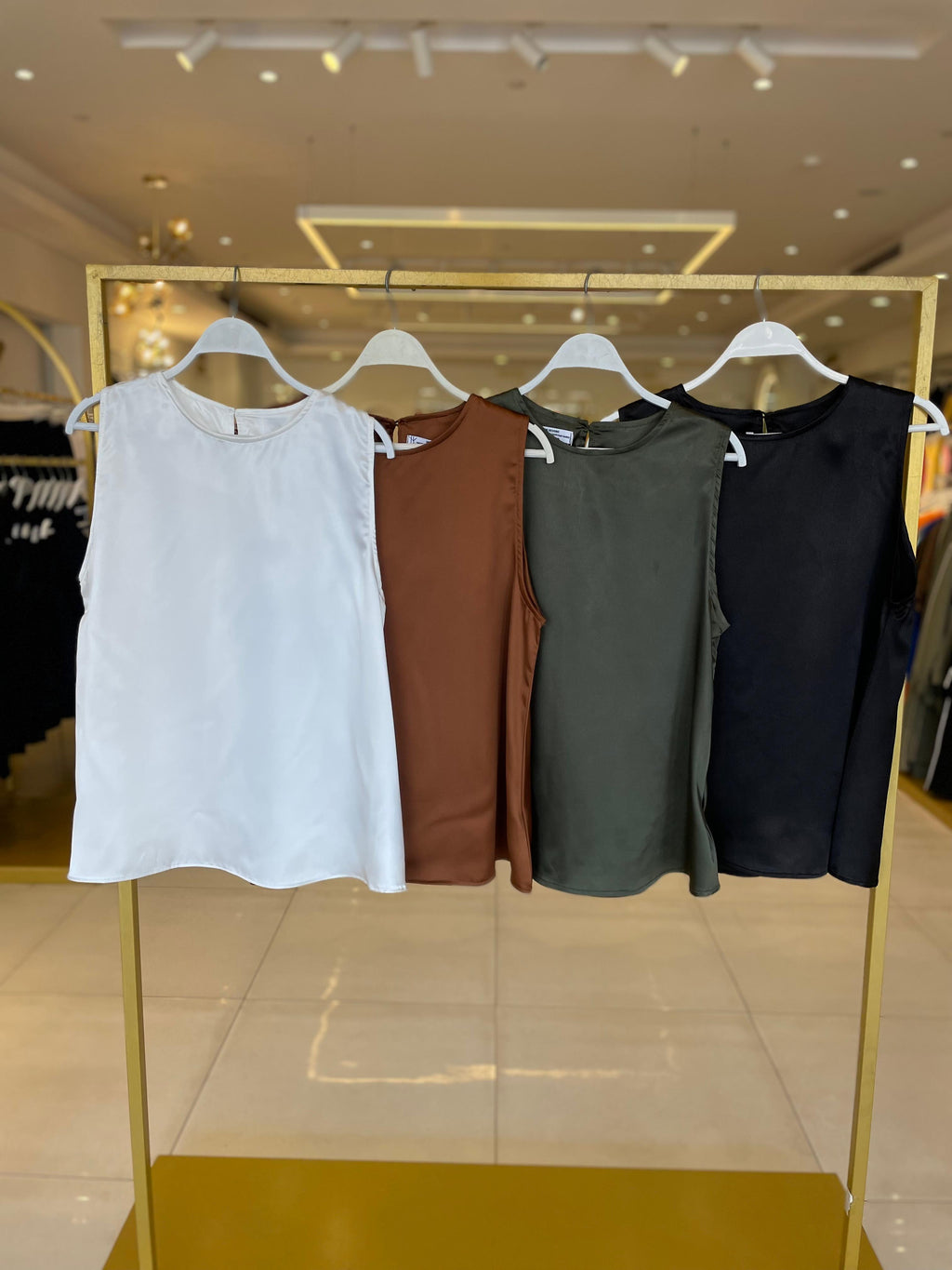 Silky Sleeveless Basic