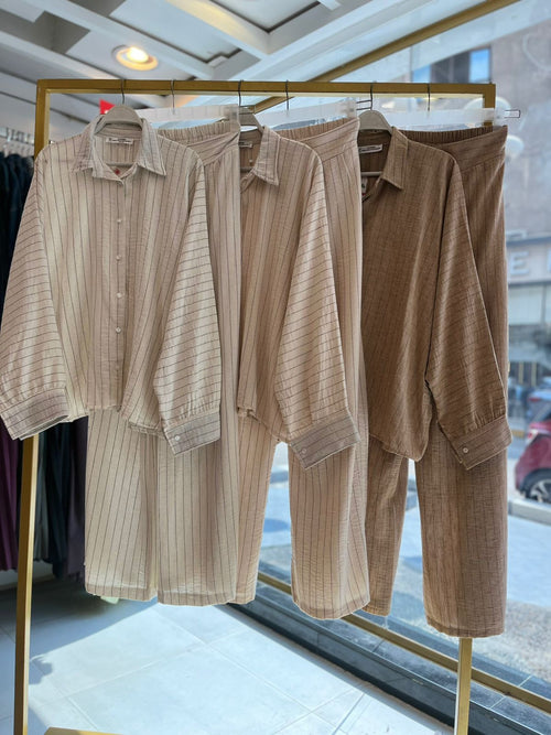 Stripped Linen Shirt