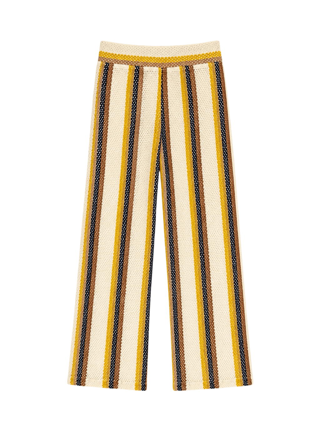 Stripes Summer Knits Pants