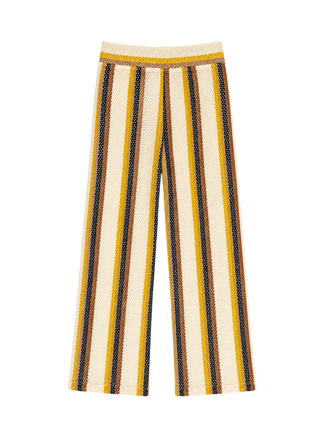 Stripes Summer Knits Pants