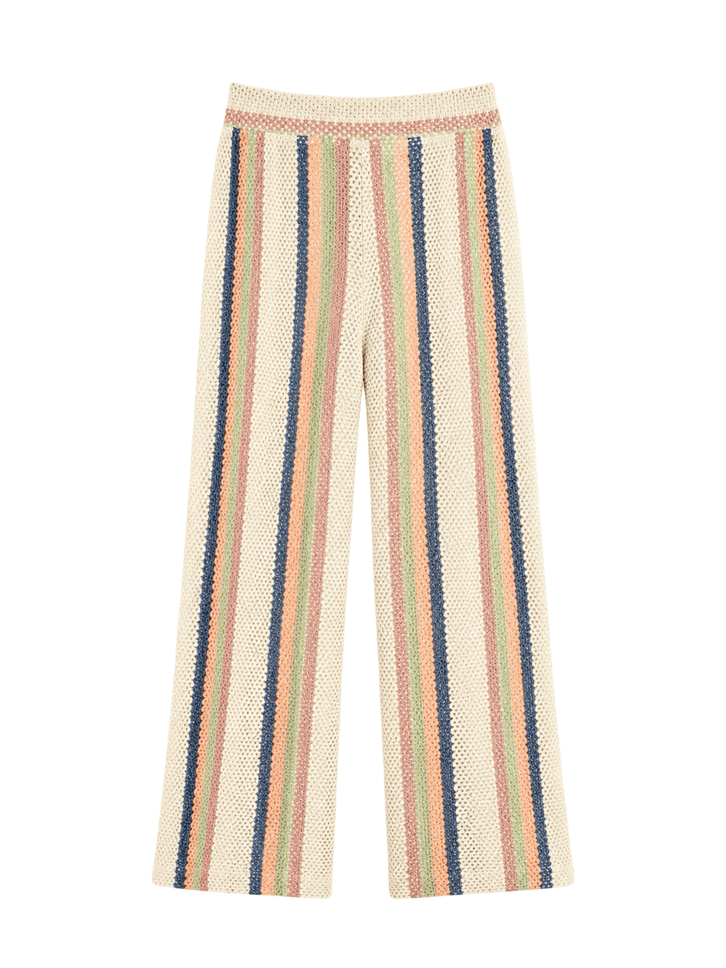 Stripes Summer Knits Pants