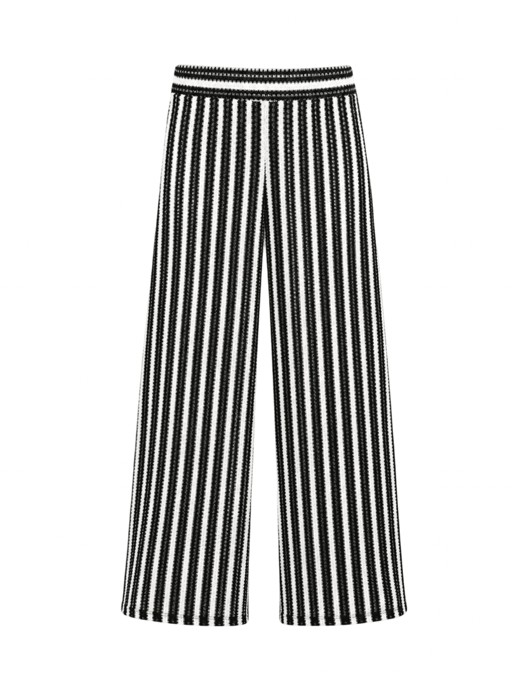 Stripes Summer Knits Pants