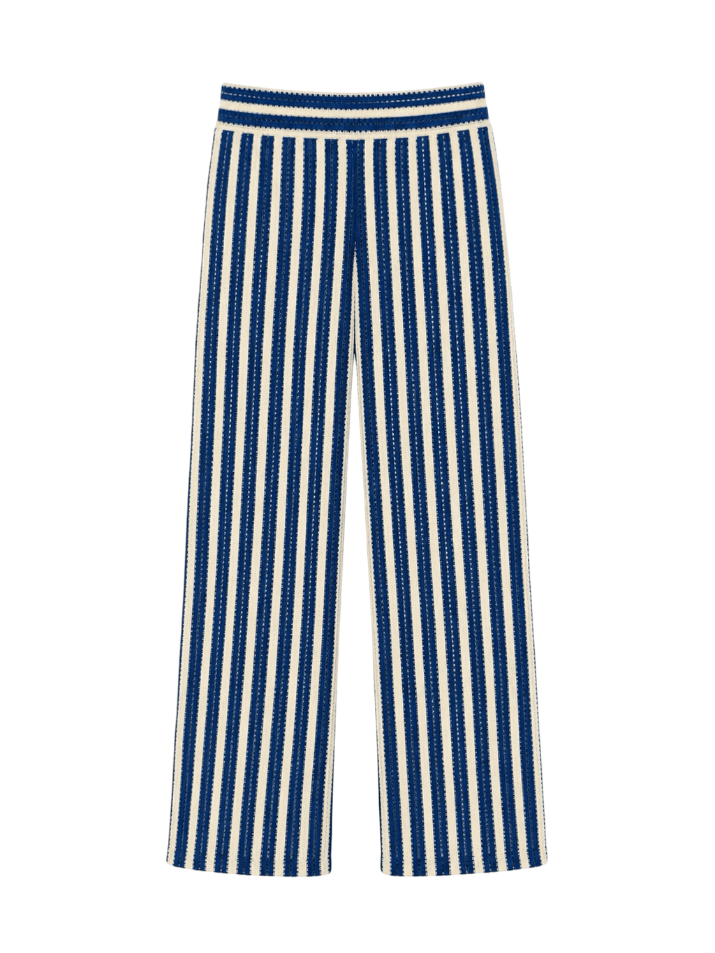 Stripes Summer Knits Pants