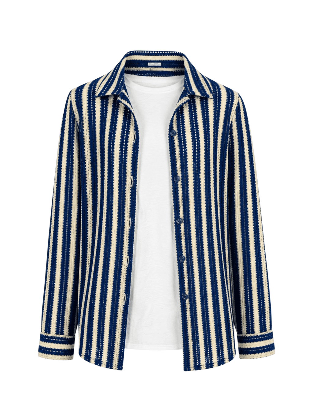 Stripes Summer Knits Shirt