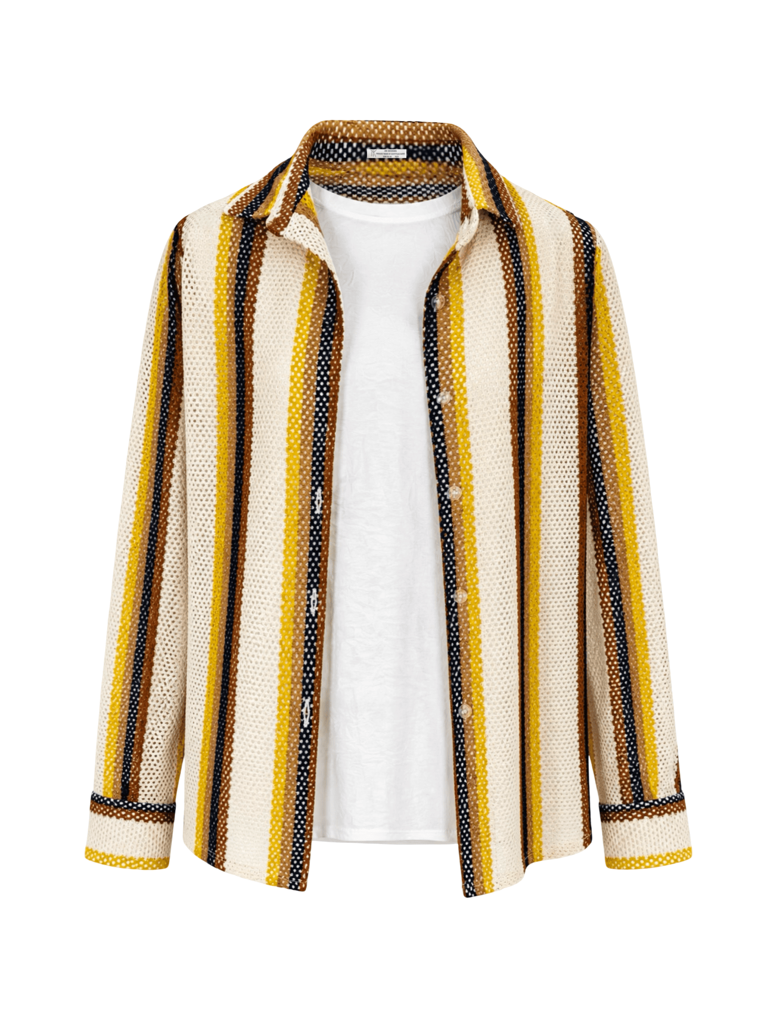 Stripes Summer Knits Shirt
