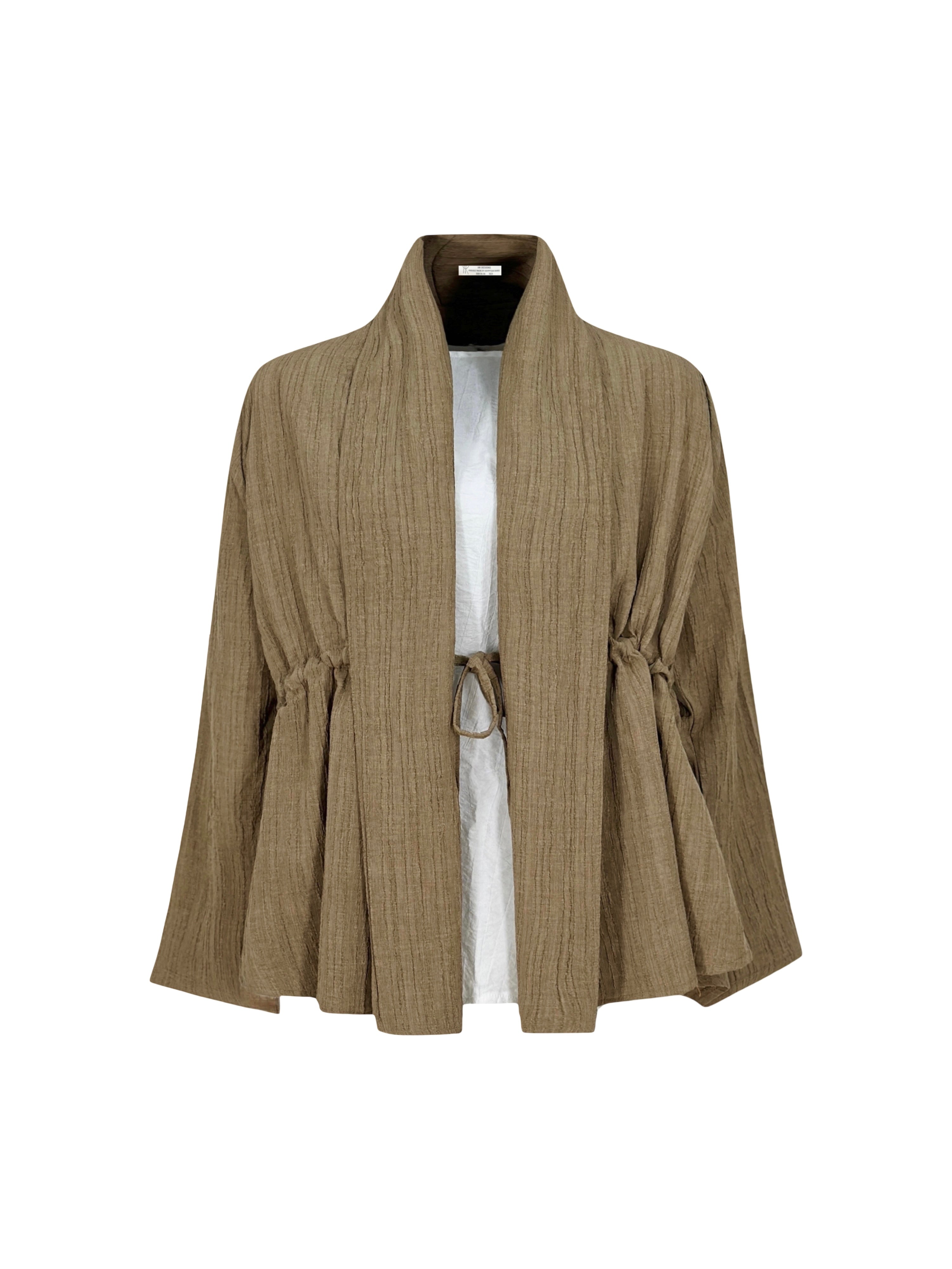 Crincle Elegance Cardigan