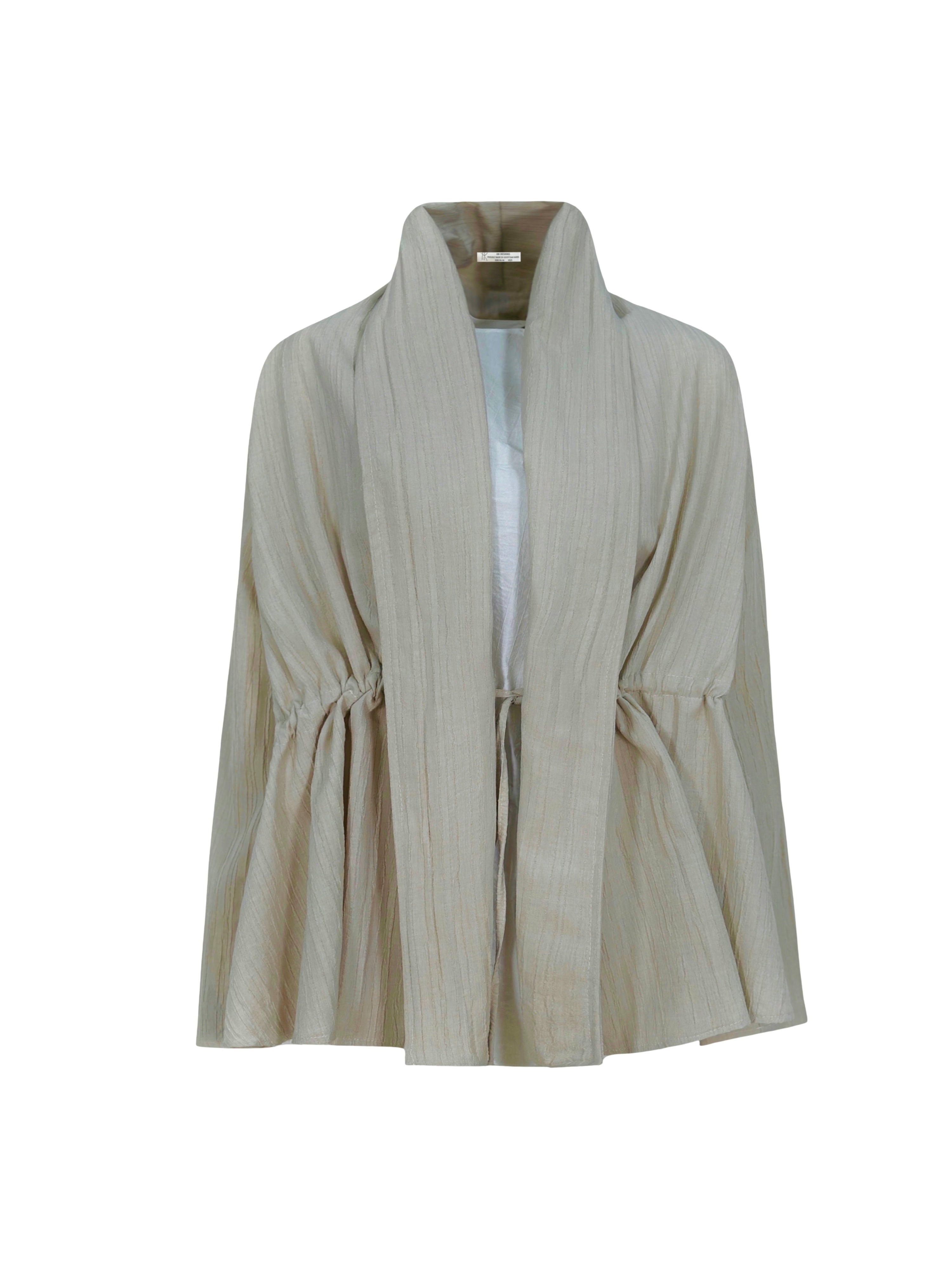 Crincle Elegance Cardigan